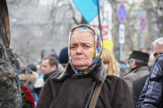 Панахида за Героями Небесної Сотні відбулася в центрі Києва 43