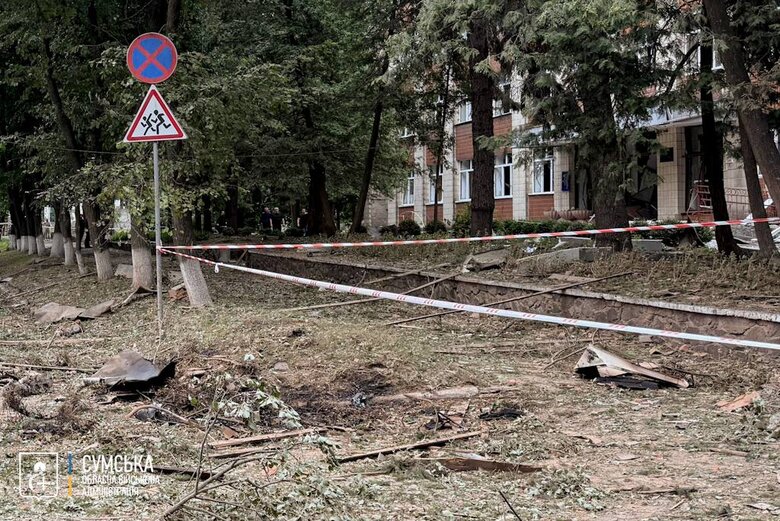 Удар РФ по Лебедину 29 червня