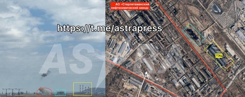 Дрони атакували нафтохімічний завод у Башкортостані