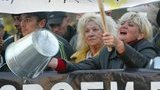 Центр Киева заполонили предприниматели, протестующие против азаровских налогов. Возле Рады ожидается 50 тысяч человек. ФОТОрепортаж.