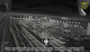 Уничтожены два локомотива, обеспечивавшие военные перевозки армии РФ: боевая работа 422-го полка LUFTWAFFE. ВИДЕО