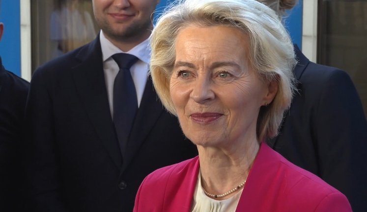 Von der Leyen and European leaders have arrived in Kyiv. VIDEO
