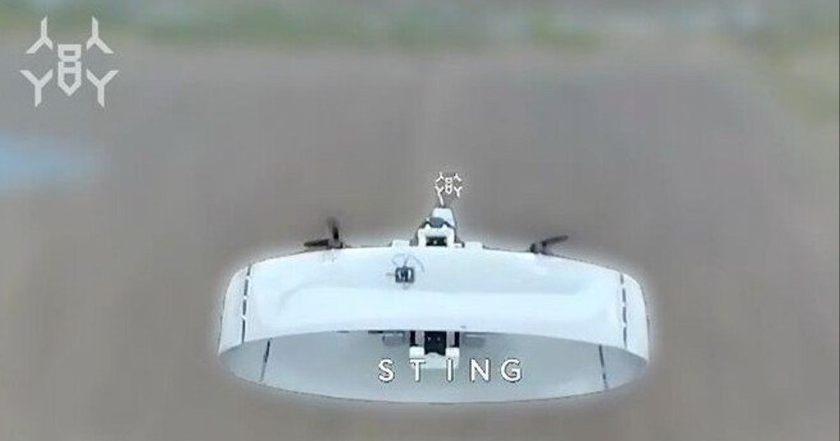 STING shot down a rare Russian ’Prince Vladimir’ drone | Censor.NET