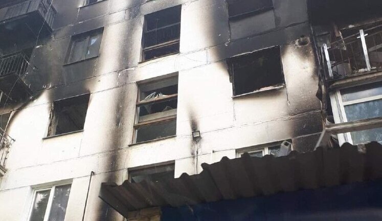As result of actions of racists for day in Luhansk region 13 people were lost, more than 60 houses are destroyed, - Haidai. PHOTOS