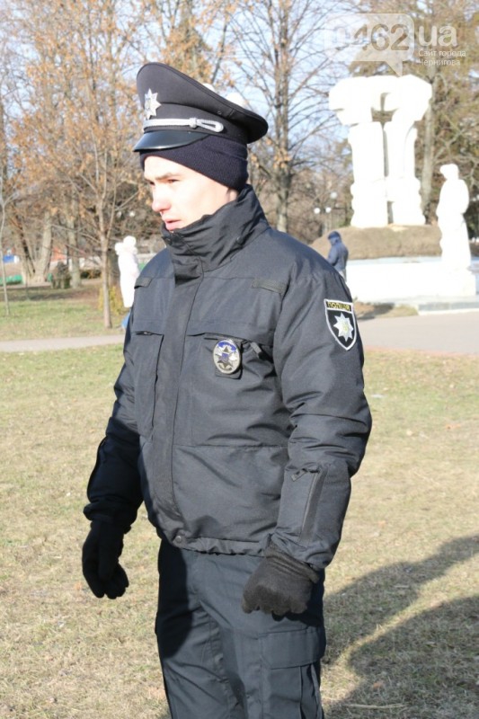 чернигов полиция присяга патрульная патрульные