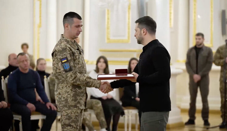 Zelenskyy honored soldiers with highest state awards: "Those who have forever connected themselves and their fate with Ukraine’s independence". VIDEO