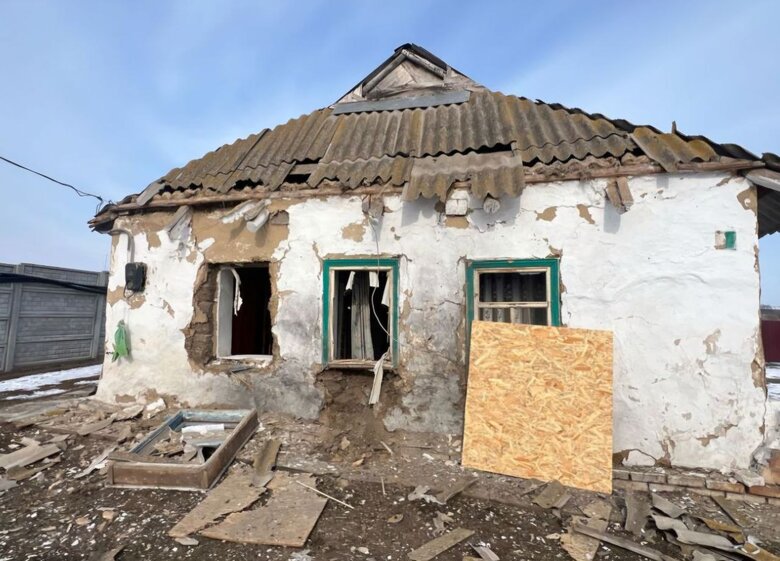 shelling of Dnipropetrovs'k region on 25 February