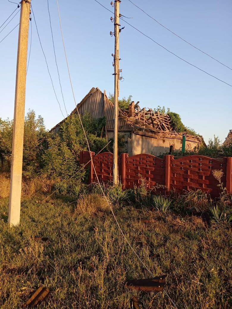 Consequences of the shelling of Donetsk region