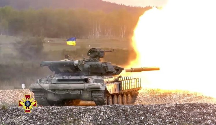 Украинские танкисты заняли пятое место на соревнованиях по танковому биатлону стран НАТО