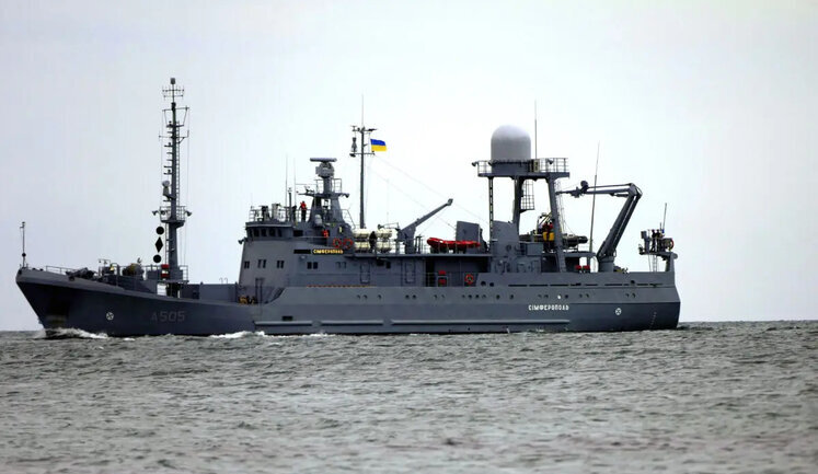Russian drone strikes Ukrainian Navy ship: two dead, search and rescue operations continue