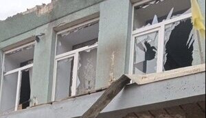 Russians dropped explosives from drone on invincibility point in village in Kherson region, man wounded in Beryslav. PHOTO