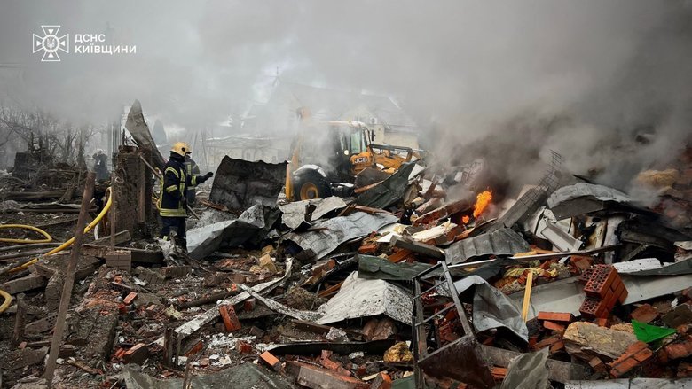 Shelling of Kyiv region