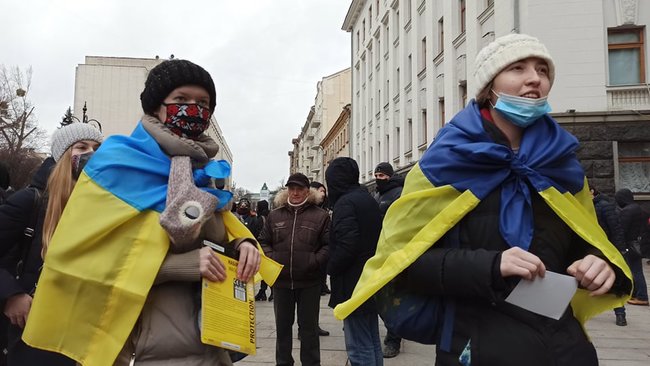 Справедливость Стерненко - справедливость всем: акция под Офисом президента 24