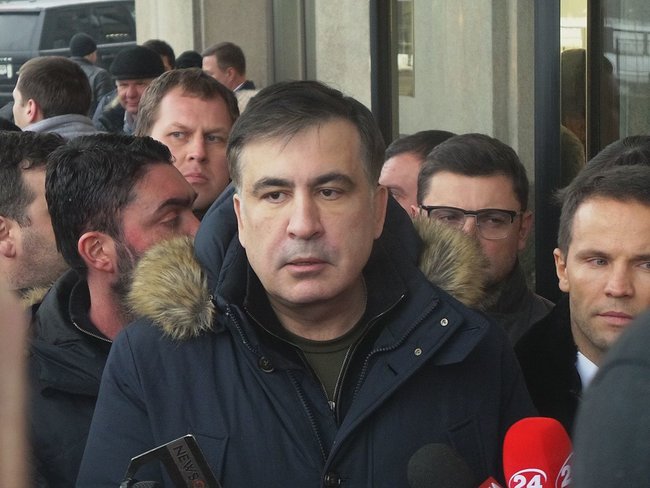 Это называется похищение, - Саакашвили прокомментировал попытку его задержания в столичном отеле 02