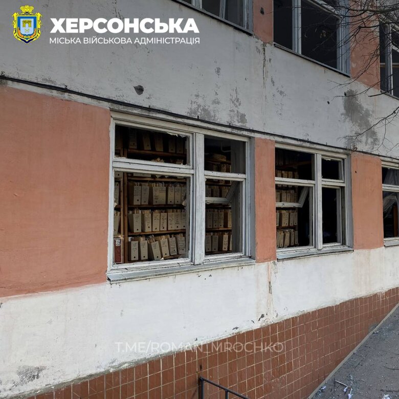 Последствия вражеских обстрелов Степановки на Херсонщине 05