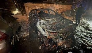 Задержан мужчина, который по заказу РФ поджег 7 автомобилей в Киеве, - полиция. ФОТОРЕПОРТАЖ