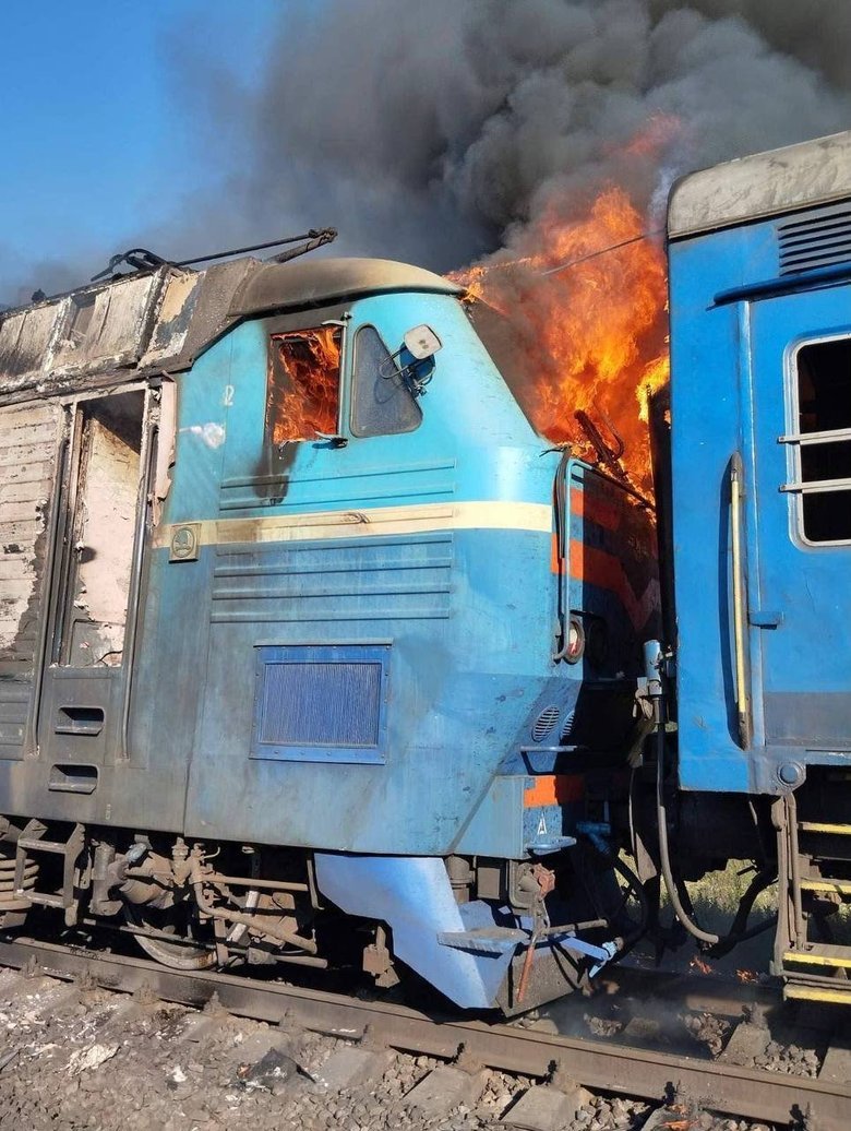 удар по потягу