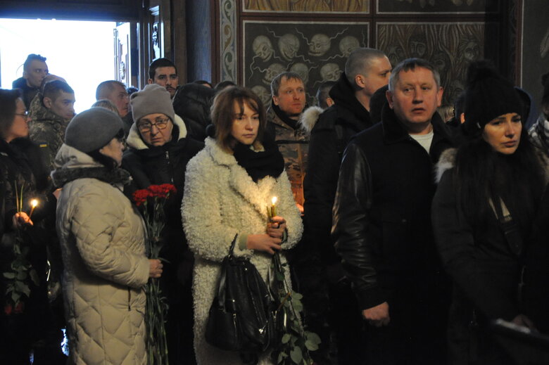 Із загиблим українським воїном Денисом Галушком попрощалися у Києві 36