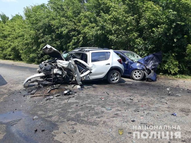 ДТП в Харьковской области - один человек погиб, четверо травмировано, - Нацполиция 02