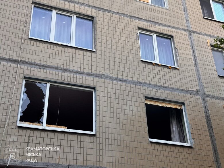 Kramatorsk after shelling