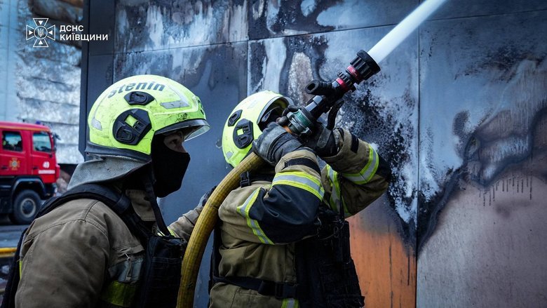 Наслідки удару по Бучанському району 8 жовтня