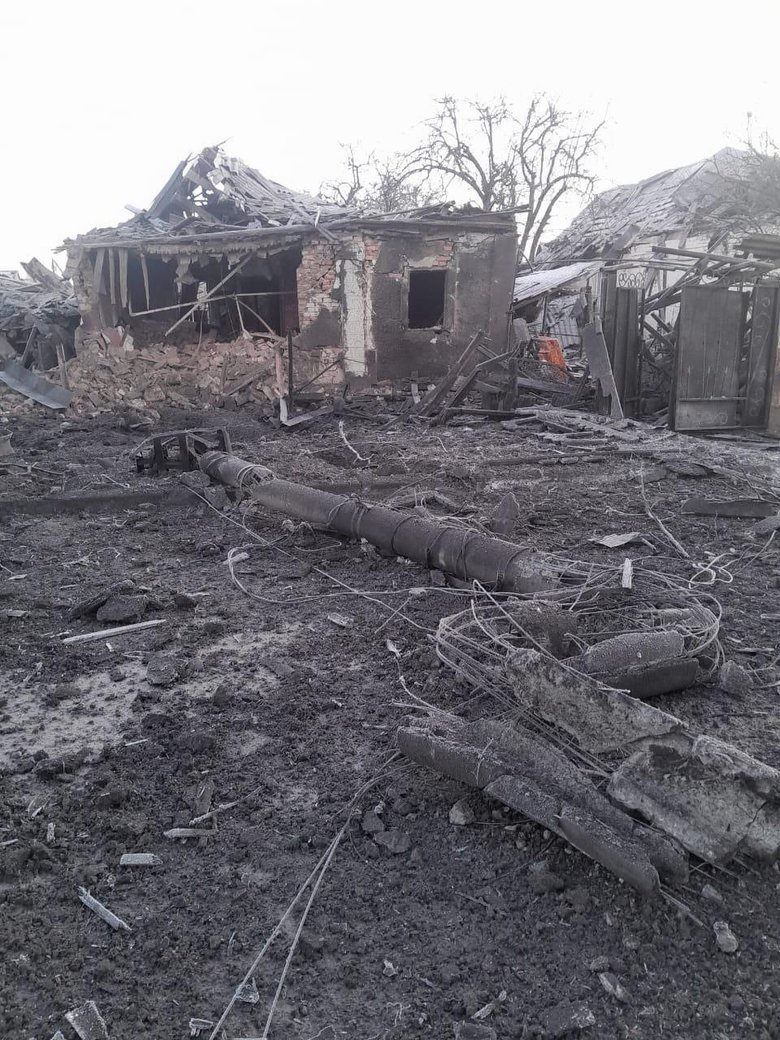 Shelling of Donetsk region on 20 February