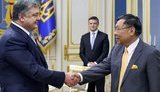 порошенко япония