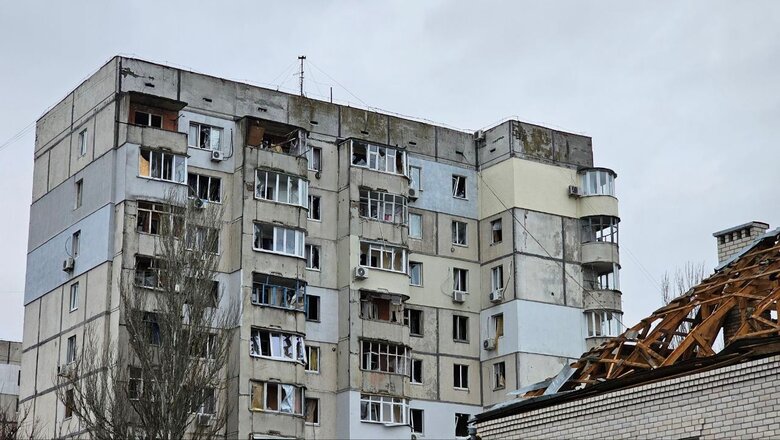 Ракетний удар по Херсону