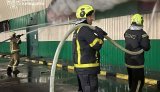 Ворог атакував 6 районів Київщини: у Білій Церкві горить підприємство харчової промисловості (оновлено). ФОТОрепортаж