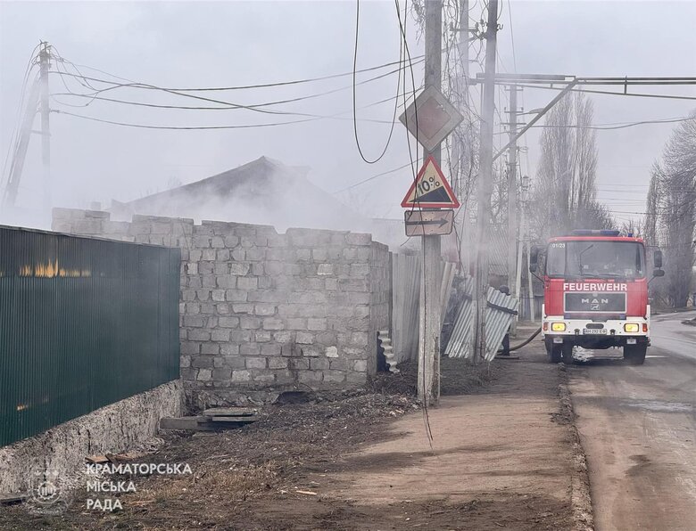 The aftermath of the attack on Kramatorsk on 10 March 2025