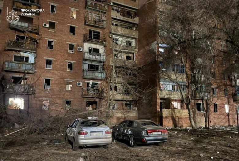 Russian strike on Sloviansk'янську 6 грудня