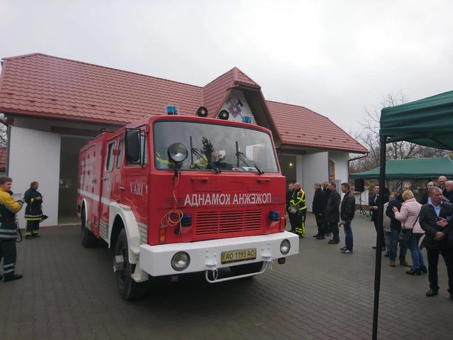 Дві місцеві пожежні команди створено на Закарпатті, - ДСНС 01