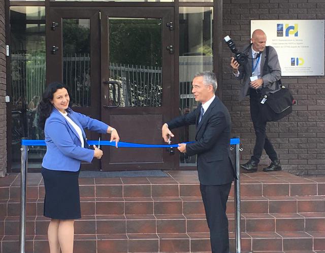 NATO Secretary-General Stoltenberg opens Alliance Office in Kyiv 02