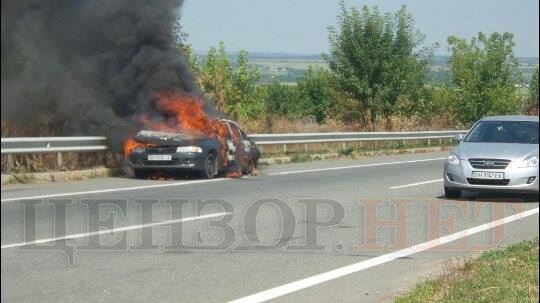 пожар дтп автомобиль