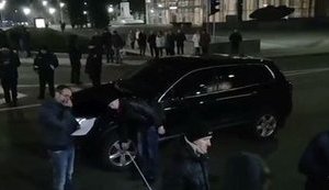 Слідчий експеримент за участю Геннадія Дронова на місці смертельної ДТП у Харкові. ВIДЕО