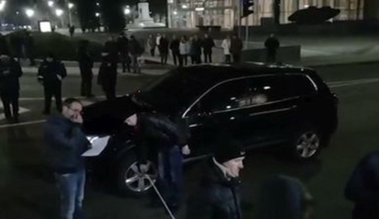 Слідчий експеримент за участю Геннадія Дронова на місці смертельної ДТП у Харкові. ВIДЕО