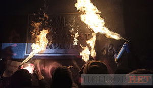 Учасники акції під ОП планували пошкодити будівлю і провокувати поліцію, тому було ухвалено рішення не вплутуватися в бійку, - Шевченко