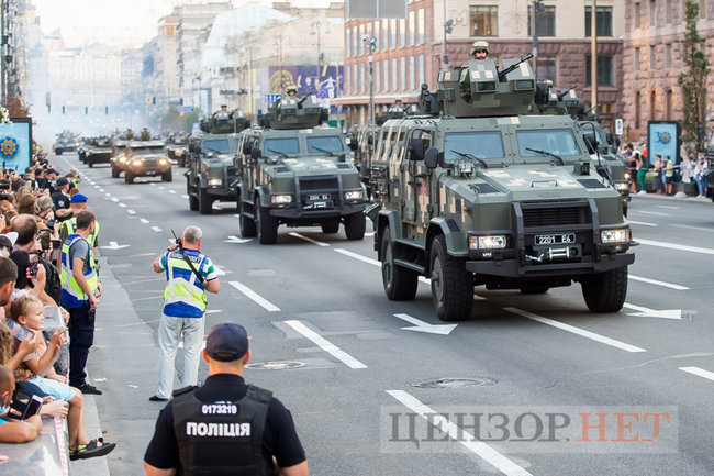 Репетиция парада в Киеве 21 августа 34