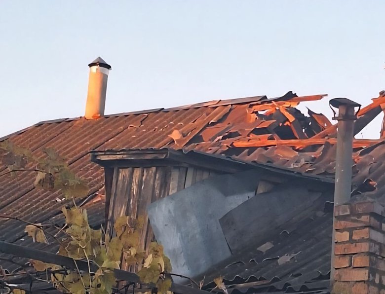 Никопольщина после обстрела