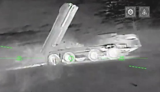 Сили безпілотних систем уразили РСЗВ Торнадо окупантів на Запорізькому напрямку