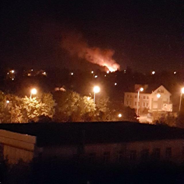 пожар