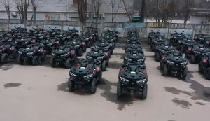 Перші 50 квадроциклів, замовлених Дніпром для Сил оборони, відправили на фронт. ВIДЕО