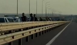 Росіянин показав рекордний затор на виїзд із Криму