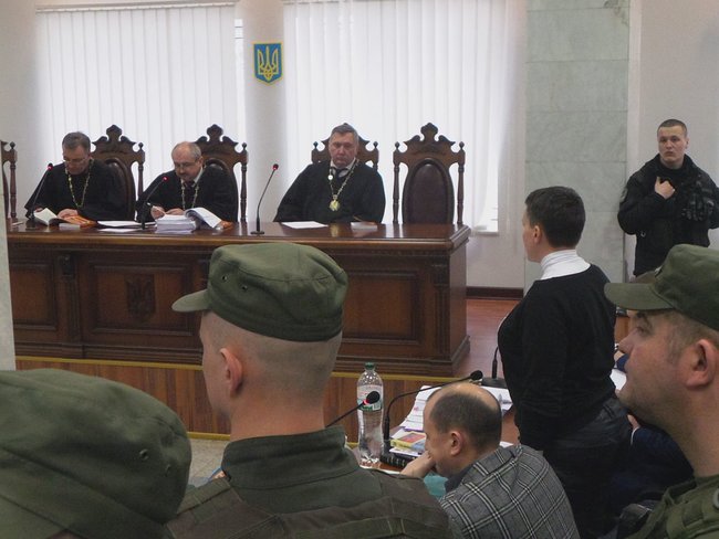 Савченко заявила відвід прокурору Климовичу, а потім - суддям 06