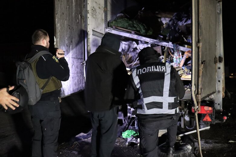 Consequences of missile attack on Nova Poshta terminal 04