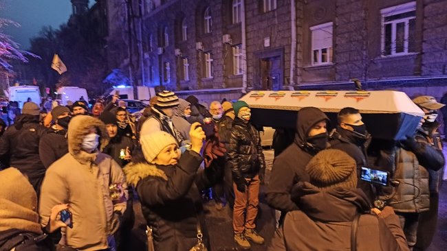 Похорон правосуддя: у Києві відбулася акція до річниці справи Шеремета 24