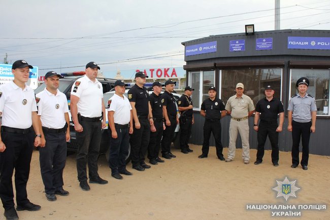 В курортной Затоке открылась новая полицейская станция 01
