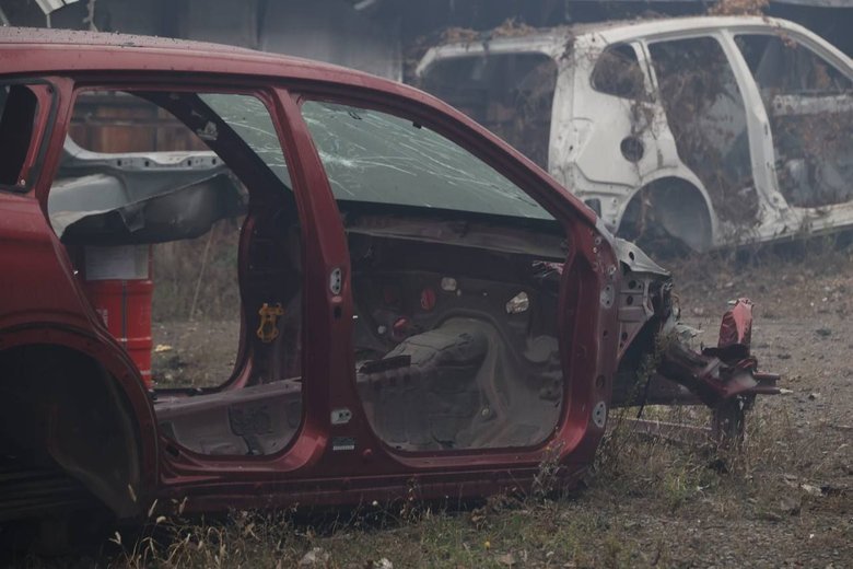 Дніпро після обстрілу