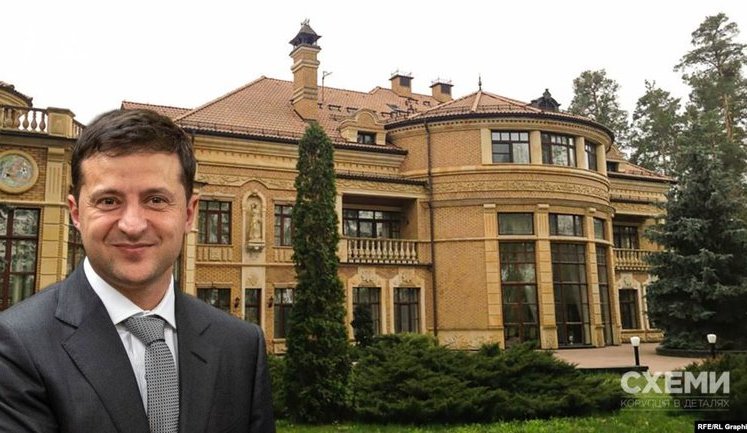 Зеленський переїжджає на віллу в Конча-Заспі, яку обіцяв "віддати діткам". ВIДЕО