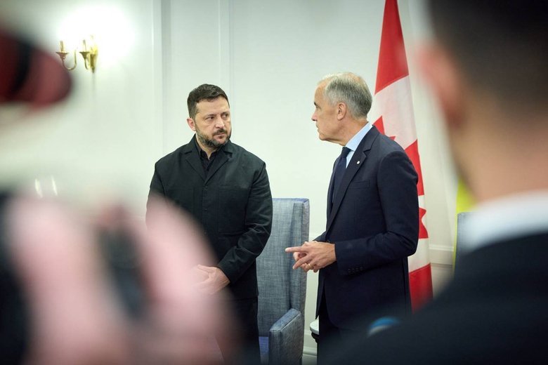 Зеленский и Карни обсудили пакет помощи для ПВО Украины